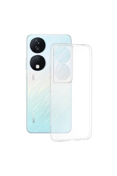 Dali Carcasă de protecție compatibilă cu Honor X7b 4G/5G/90 Smart, silicon transparent, transparentă