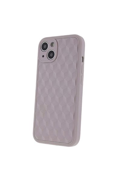 Dali Protective case compatible with Xiaomi Redmi 10c 4G, 3D, Cube Case, silicone, Purple Lilac