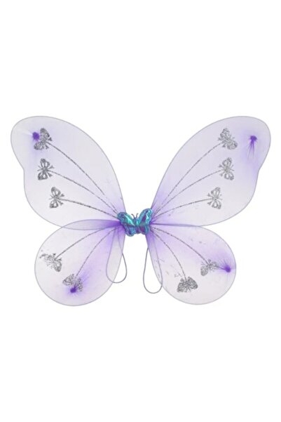 OEM Aripi de fluture cu sclipici pentru Carnaval, Sărbătoare, Bal, 47 x 38 cm...