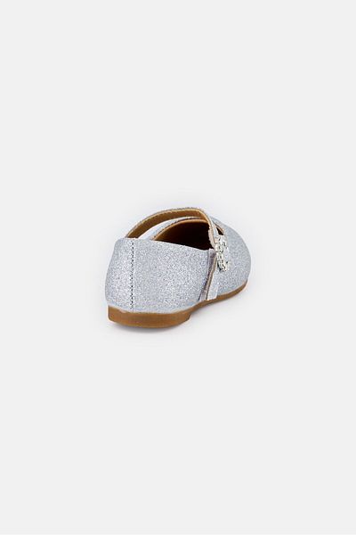 Kensie Girl Toddlers Girl Velcro Closure Shoes, Silver