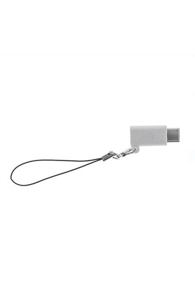 Dali Phone Adapter, Compatible Apple Female to USB Type-C with Anti-Loss Strap, White