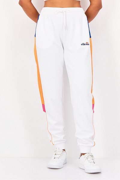 Ellesse Women Sportswear Fit Drawstring Outdoor Sweatpants, White