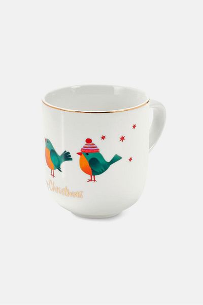 Tchibo Christmas Jumbo Mug, White