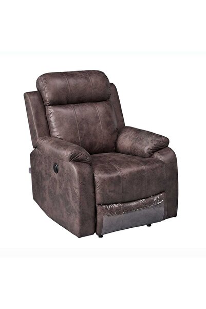 Danube Home Cedar 1 Seater Power Motion Recliner - Chocolate L82xW93xH104cm