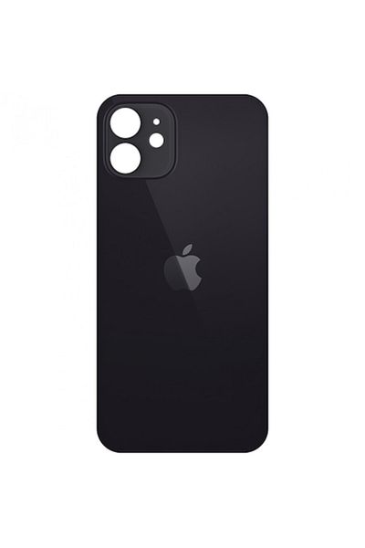 Dali Back Cover Compatible with Apple iPhone 12, Glass, Black