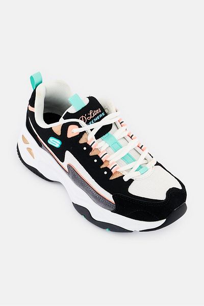 SKECHERS Women Cool Step Lace Up Outdoor Shoes, Multicolor