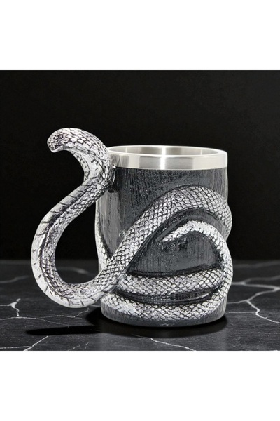 Kuzey Tacı كوب كوبرا من الفولاذ المقاوم للصدأ بتصميم VIP للديكور