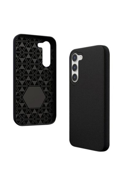 Dali Protective Case for Samsung Galaxy S25 Plus, Textured TPU, Black