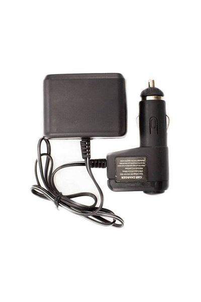 Dali Double socket for car charging, 70W, 1000mAh, connects to cigarette lighter, Black
