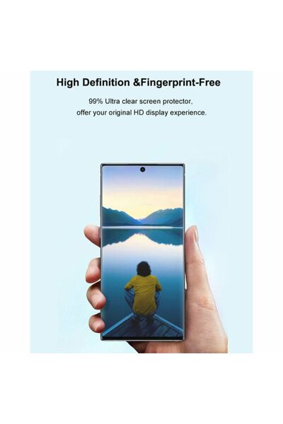 Dali Folie de protecție compatibilă cu Samsung Galaxy S22 Plus 5G/S23 Plus, 3D, sticlă UV, kit de instalare