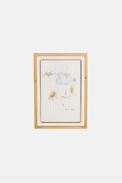 Enchante Accessories Floral Pattern Photo Frame, Multicolor
