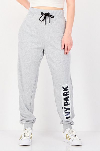 Ivy Park Women Sportswear Fit Sequin Outdoor Jogger Pants, Pink