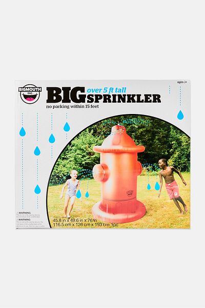 BIG MOUTH TOYS رشاشات إطفاء الحرائق القابلة للنفخ