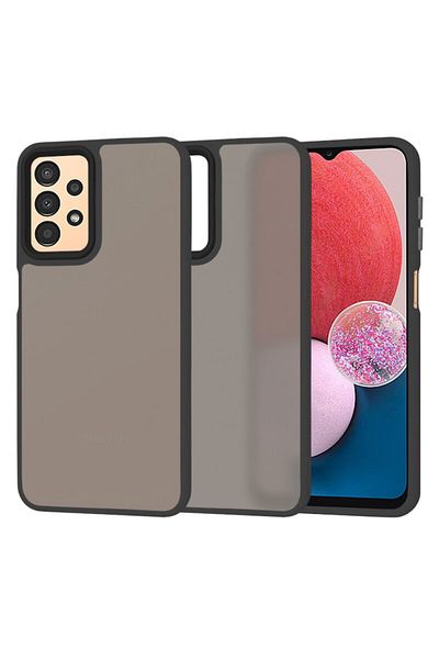 Dali Protective case compatible with Samsung Galaxy A13 4G/5G/A04S, HaloFrost, TPU, Black