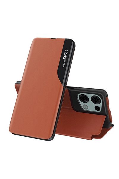 Dali Protective Flip Cover Compatible with Oppo Reno 8 Pro, eFold, -leather, Orange