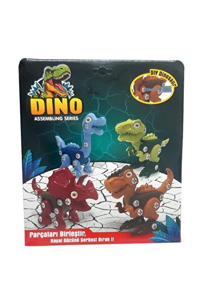 Kayyum Oyuncak Kayyum Sök Tak Dinazor 01013 Kırmızı