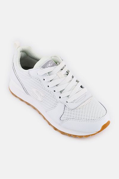 SKECHERS حذاء نسائي Og 85 Porthole برباط للخارج، أبيض
