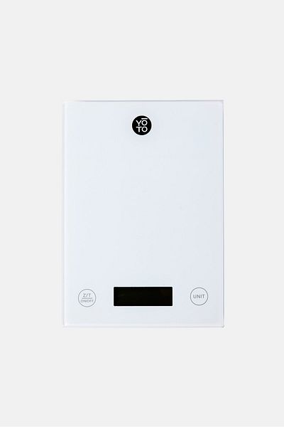 YOTO Digital Kitchen Scale, White