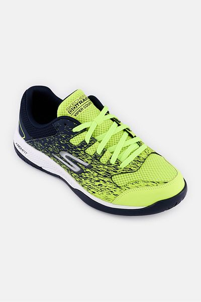 SKECHERS Men Viper Court Lace Up Outdoor Shoes, Multicolor