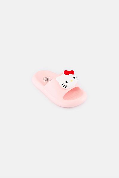 Hello Kitty Kids Girl Slip On Slippers, Pink