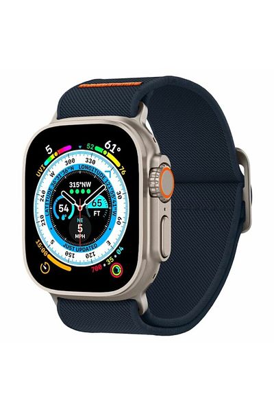Dali Textile Strap Spigen for Apple Watch 1/2/3/4/5/6/7/8/9/SE/SE 2/Ultra/Ultra 2, 42/44/45/49mm, Nylon,