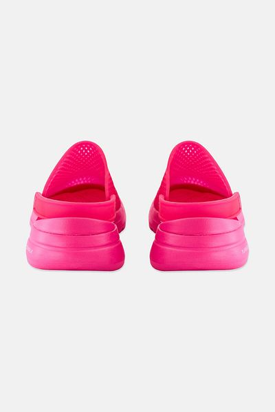 SKECHERS Women Go Walk 5 True Catch Slip On Clogs, Pink