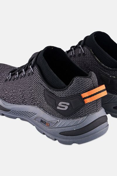 SKECHERS Men Arch Fit Motley Varsen Slip On Outdoor Shoe, Grey