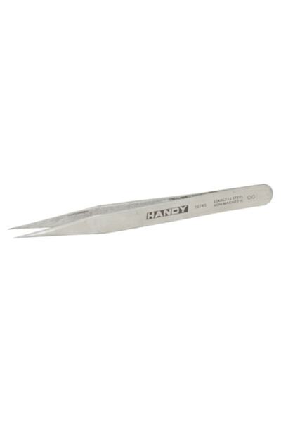Dali Straight and Pointed Tweezers, 125mm, Antimagnetic, Stainless Steel, Silver