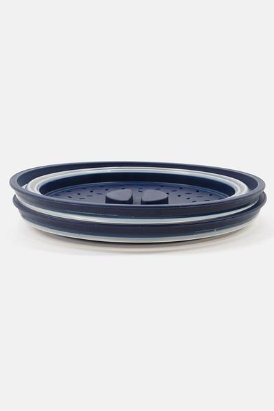 Phantom Chef Foldable Microwave Covers, Navy Blue