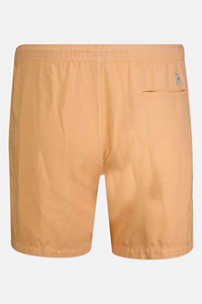 AMERICAN EAGLE Men Solid Basic Shorts, Peach