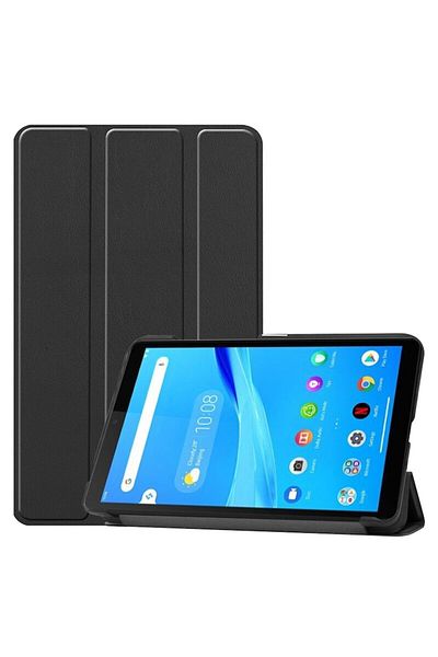 Dali Protective Flip Cover for Lenovo Tab M7, FoldPro, Black