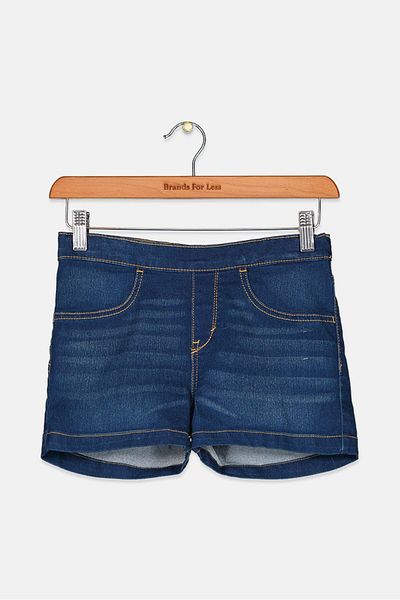 Levi's شورت قصير سهل الارتداء للبنات، أزرق داكن