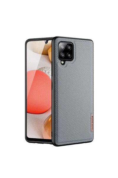 Dali Protective Case Compatible with Samsung Galaxy A42 5G, Fino, Silicone, Gray