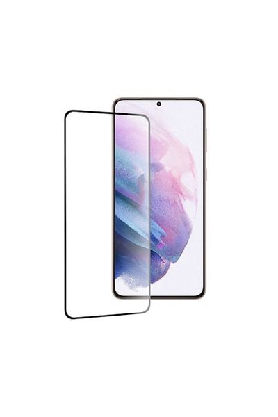 Dali Screen Protector for Samsung Galaxy S21 Plus 5G, Full Glue Glass, 111D, Tempered Glass, Black-Transp