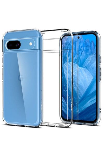 Dali Protective Case Compatible with Google Pixel 8a, Ultra Hybrid, TPU, Transparent