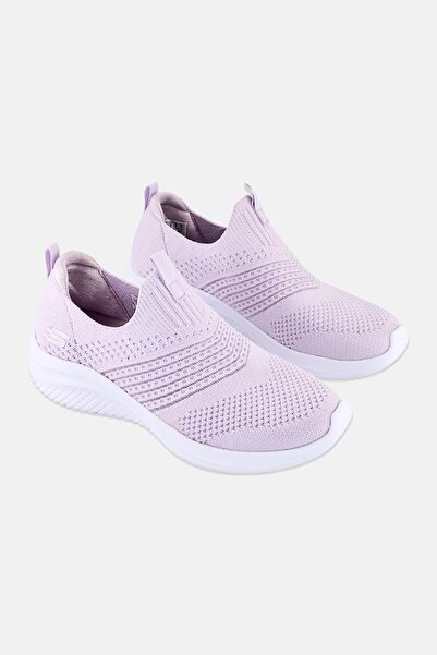 SKECHERS Women Ultra Flex 3,0 Charm Slip On Outdoor Shoes, Lavender