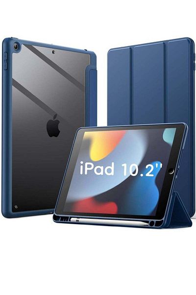 HYX Case For iPad 10.2-Inch (9th/8th/7th Generation, 2021/2020/2019) with Pencil Holder