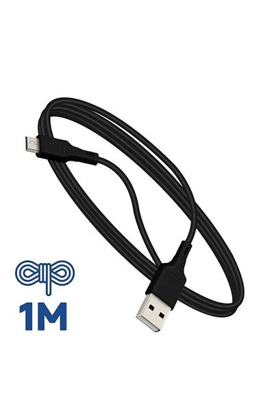 Dali Charging and Data Transfer Cable Setty, USB A to USB Type-C, 2A, 1m, Black