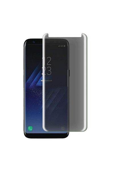 Dali Privacy Screen Protector Compatible with Samsung Galaxy S8 Plus, UV Glass, 3D, Installation Kit, Tem