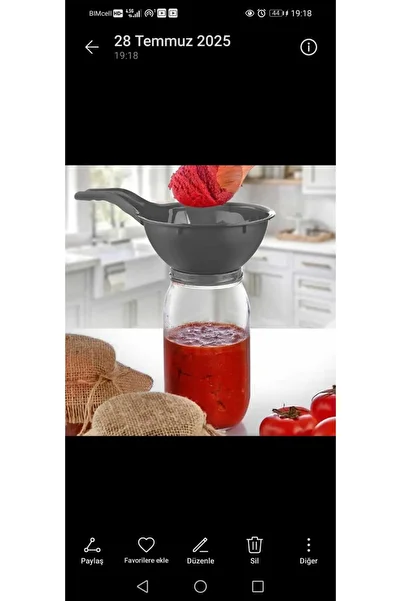 sweenhome Jar Funnel with Handle