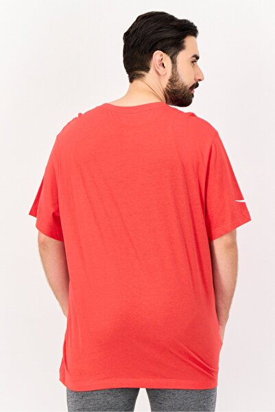 Nike Men Sportswear Fit Short Sleeve Outdoor T Shirt, Red