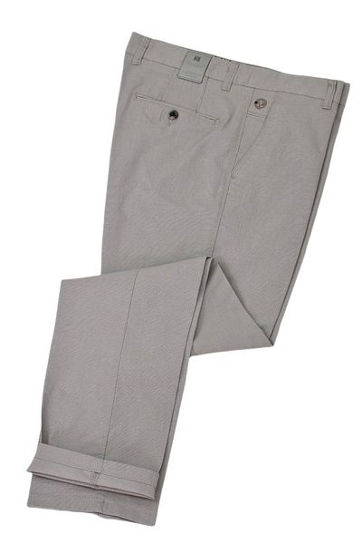 LAVETTO Men's Canvas Summer Trousers Classic 1338 Bgl-St04761
