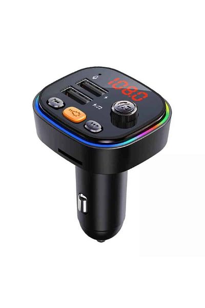 BGRJ Automotive Kit auto modulator FM BGRJ-C20, player MP3, USB, încărcare rapidă