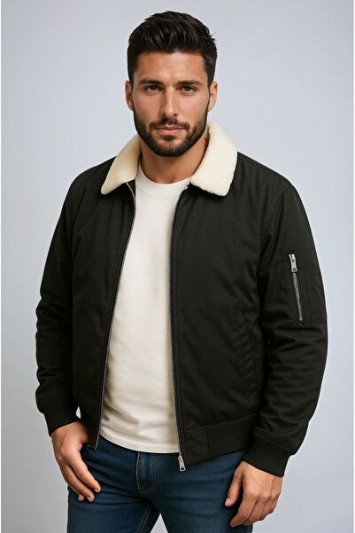 legends butik Unisex Oversize Διπλή Τσέπη Bomber Jacket College Jacket