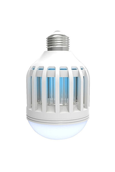 OEM Capcană UV anti-insecte 2 în 1, cu bec LED de 10W, soclu E27, 50 mp, ABS