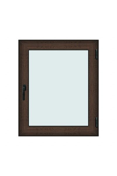 Klass 100x120cm 1 Right 7cm 6 2 Window Sash Wenge (TOBACCO) And Tilt Chambers Gaskets