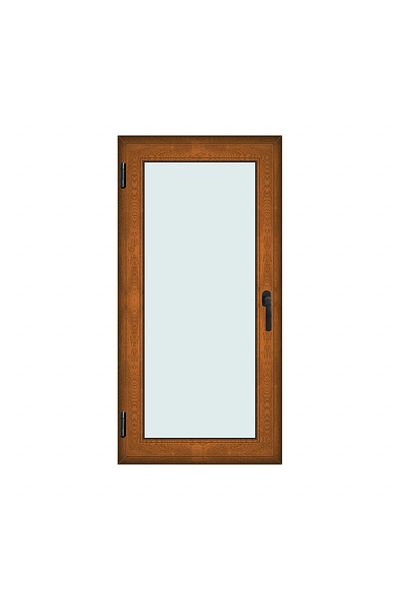 Klass 80x160cm 1 Left 7cm 6 2 Window Sash Brown Golden Oak And Tilt Chambers Seals