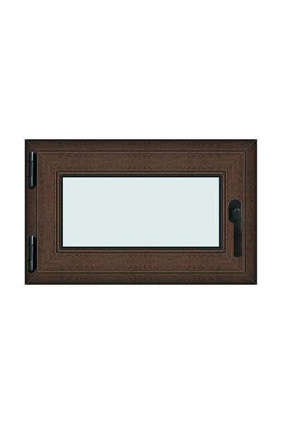 Klass 80x50cm 1 Left 7cm 6 2 Window Sash Wenge (TOBACCO) And Tilt Chambers Seals