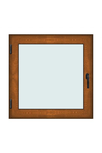 Klass 110x110cm 1 Left 7cm 6 2 Window Sash Brown Golden Oak And Tilt Chambers Seals