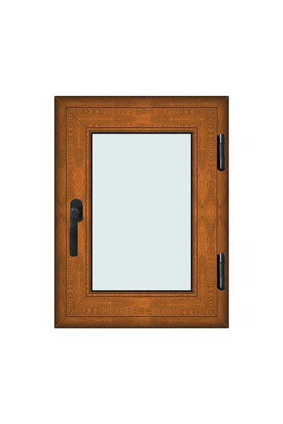 Klass 60x80cm 1 Right 7cm 6 2 Window Sash Brown Golden Oak And Tilt Chambers Seals